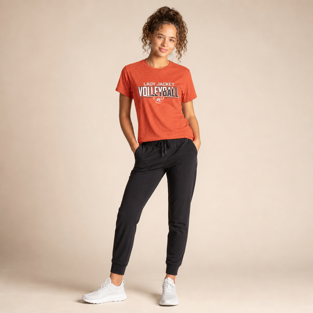 Mineola Lady Jackets Youth Volleyball Soft Blend Tee
