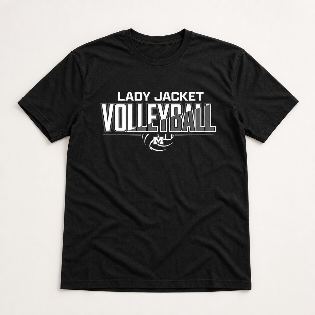 Mineola Lady Jackets Youth Volleyball Soft Blend Tee
