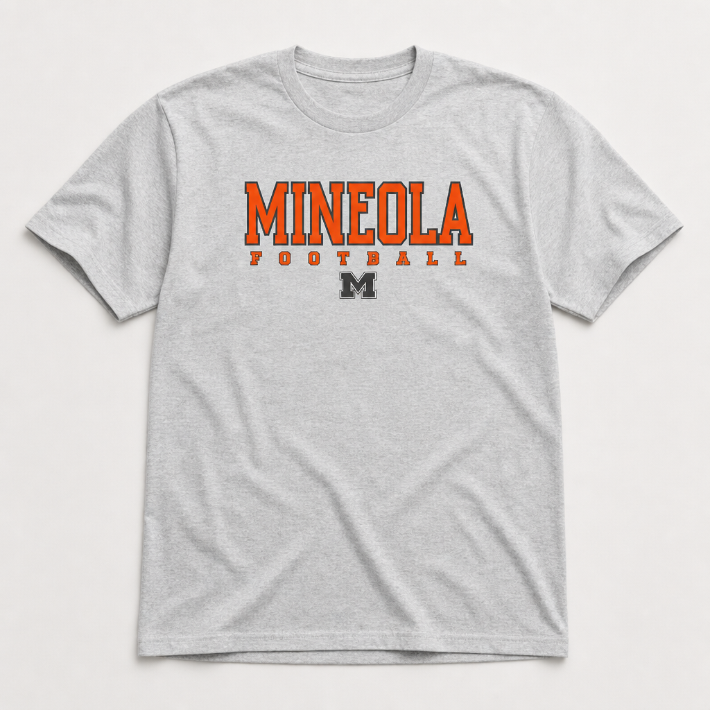 Mineola Football Tri-Blend Tee