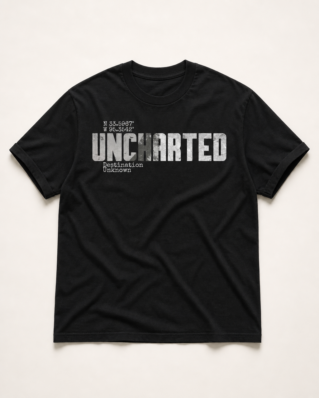 Valley Youth Uncharted Tee — heavyweight cotton, relaxed fit detail