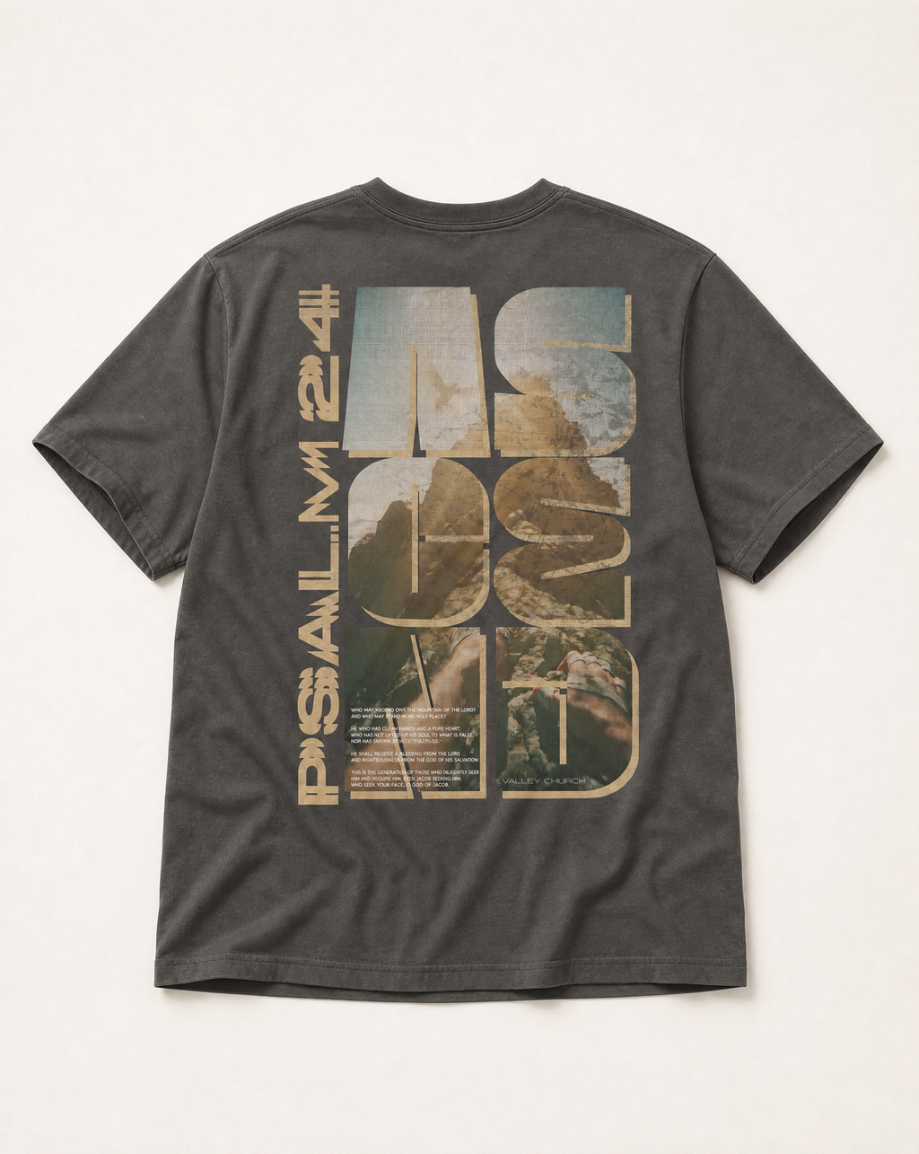 Valley Church Ascend Tee - Pepper
