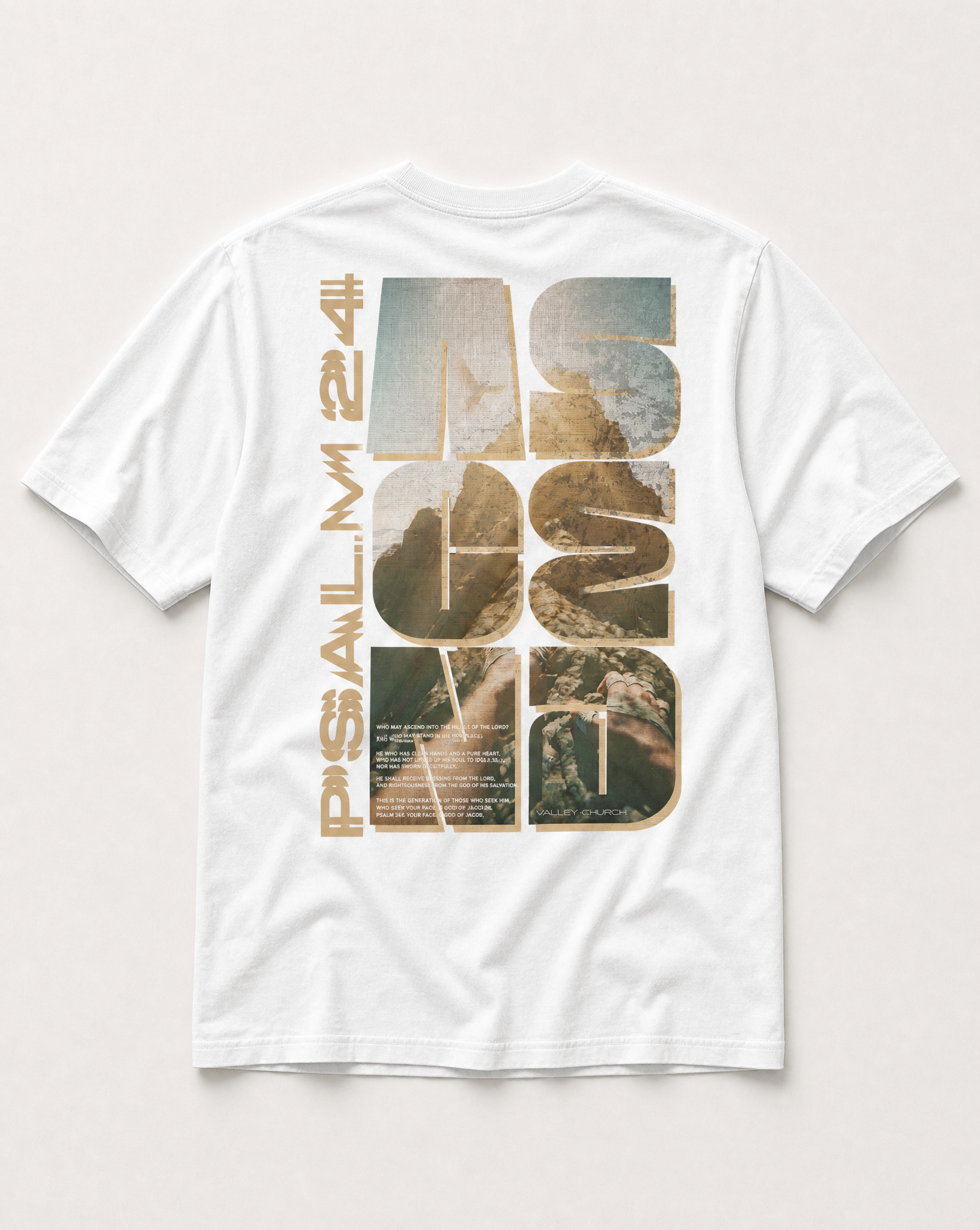 Valley Church Ascend Tee - White
