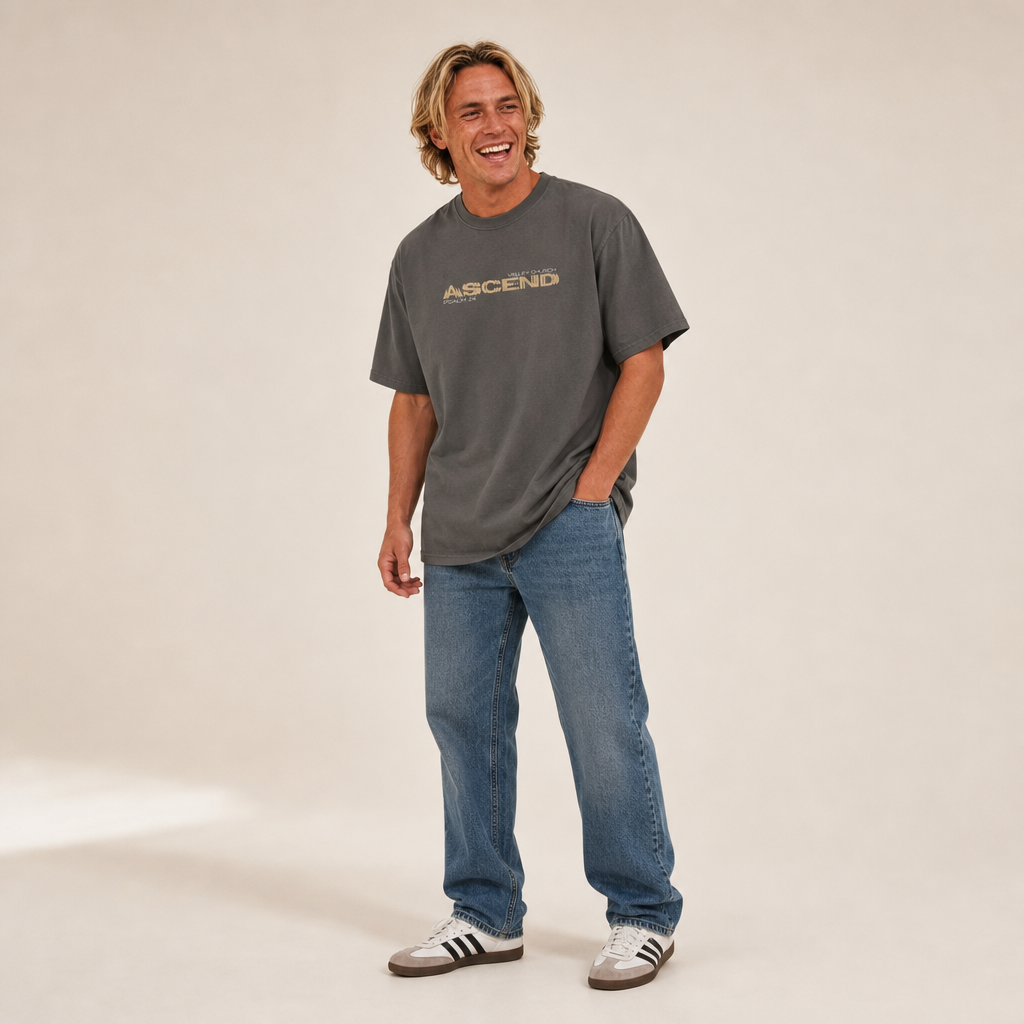 Valley Church Ascend Tee - Pepper