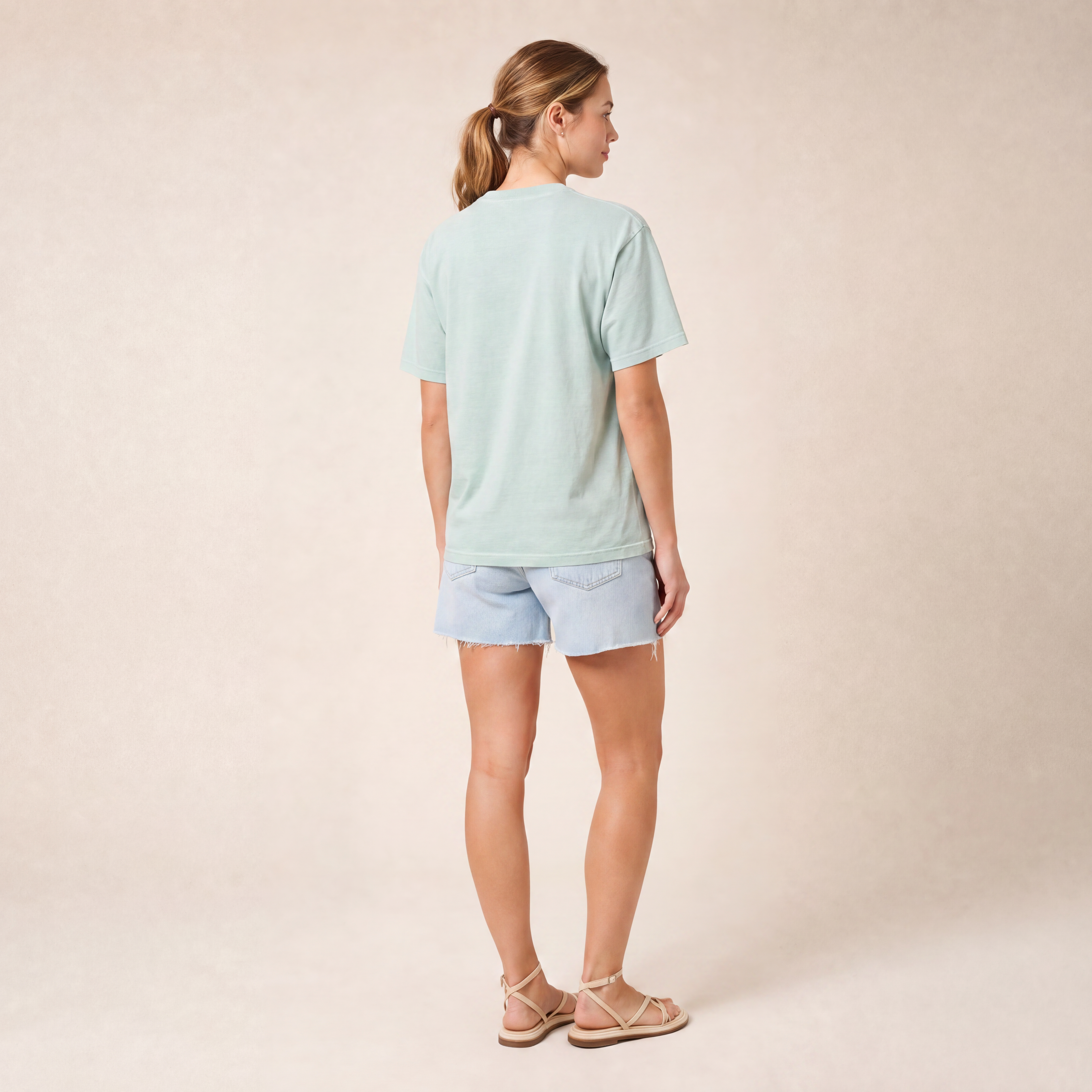 Hosannah tee by Eighteen44, worn by a model
